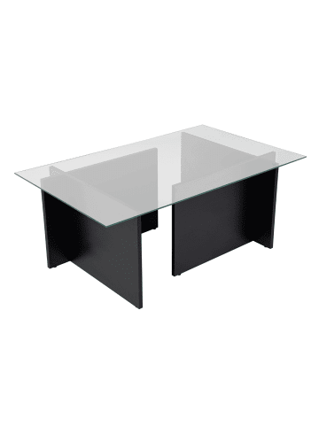 Tisch NOAH in Schwarzeiche - (W)105  x (H)40  x (L)65 cm