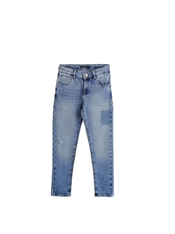 Hose in blau