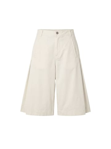 Weiß Baumwolle Damen Shorts