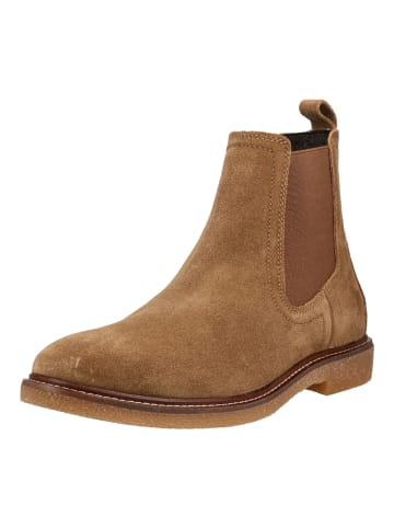 Stiefelette Cognac