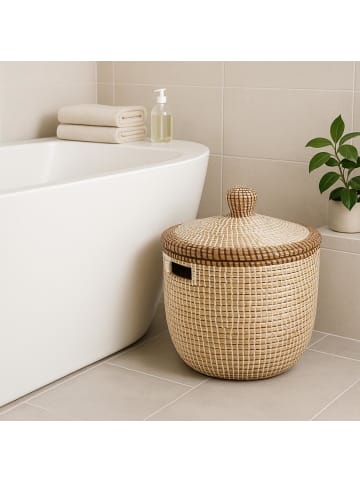 Aufbewahrungskorb TAIPAN in Beige