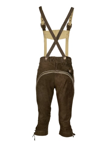 Trachtenlederhose FRANZBERG in braun