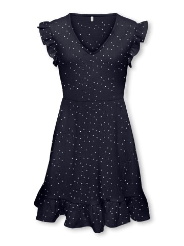 Sommerkleid Koghillary V-Ausschnitt Midi in night sky