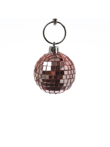 Weihnachtsbaumschmuck Discokugel Spiegelkugel Baumkugel D: 5cm in kupfer