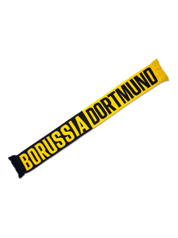 BVB Schal extra soft Borussia Dortmund in Schwarzgelb