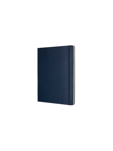 Notizbuch mit festem Einband, 70g-Papier, Blanko "Classic" in Saphir