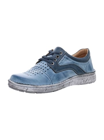 Sportliche Schnürschuhe in Blau