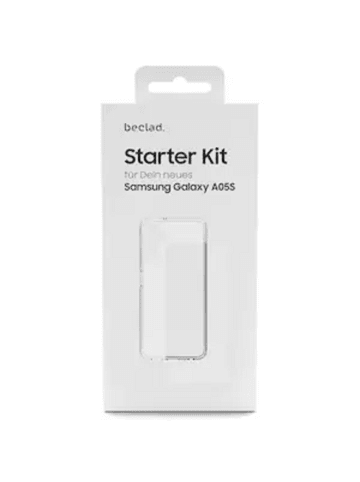 Starter Kit aus Cover & Schutzfolie Samsung Galaxy A05s Zubehör