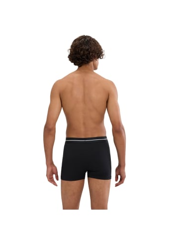 Boxershort 6er Pack in Schwarz (Mono)