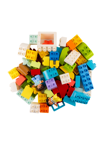 DUPLO® Sondersteine Bunt 50x Teile - ab 18 Monaten in multicolored