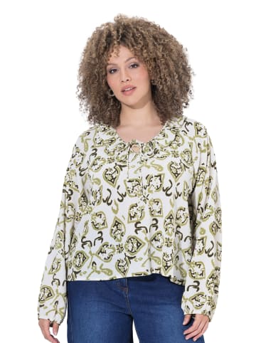 Bluse in popcorn