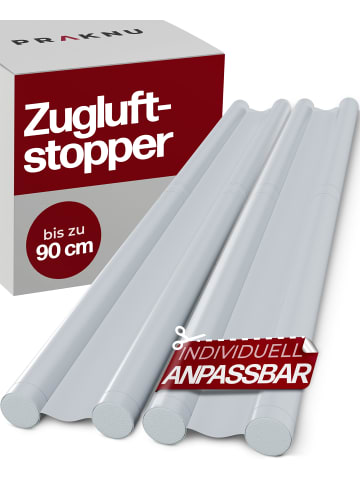 2 Zugluftstopper für Türen bis zu 90cm - Doppelseitiger Schutz -