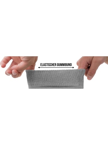 3 Paar Alpaka-Vollplüschsocken in Schwarz/Schwarz/Anthrazit