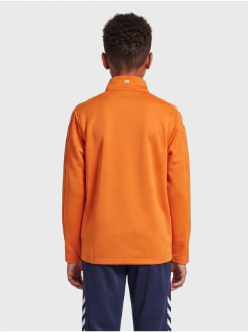 Halbreißverschluss Jacke Hmlcore Kinder in ORANGE TIGER