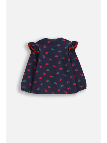 Langarmshirt in dunkelblau