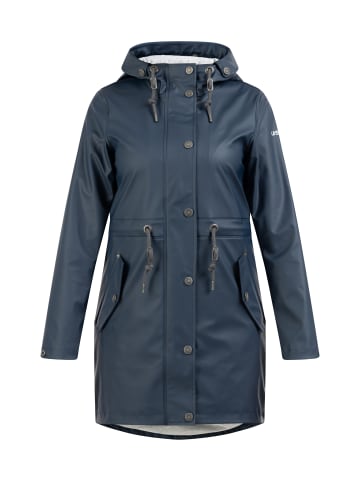 Damen Regenmantel in Marine