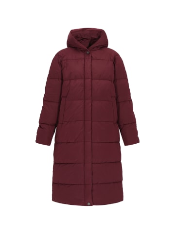 Women Coat in wine red