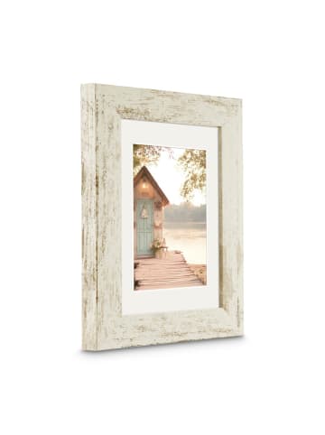 Bilderrahmen "Cottage" Altweiß 10 x 15 cm
