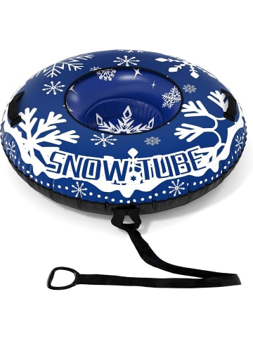 Aufblasbar Schneereifen 107cm Snowtube in Blau