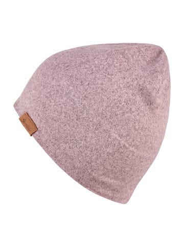 Beanie Melange in rose mel.