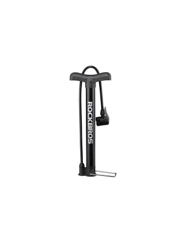 A320 Standfahrradpumpe – Schwarz - Fahrradpumpe mit 120psi / in Schwarz