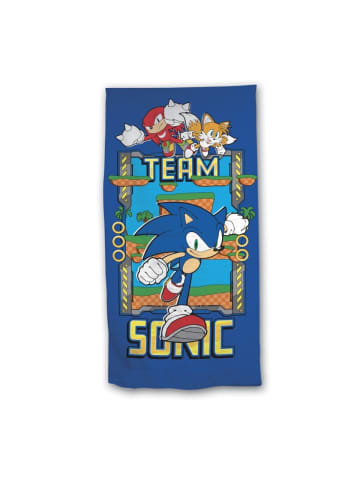 Sonic Strandtuch 70 × 140 cm leicht und schnelltrocknend in Blau