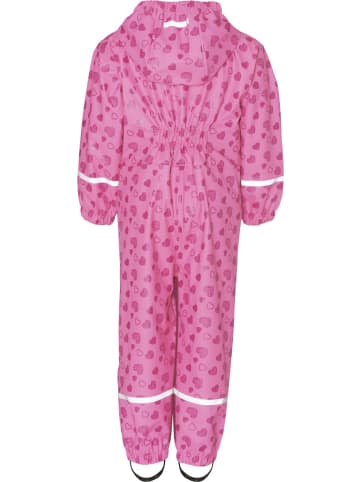 Regen-Overall Herzchen allover in Pink