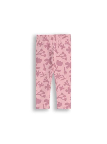 Leggings mit langem Hosenbein in gedämpftes Rosa