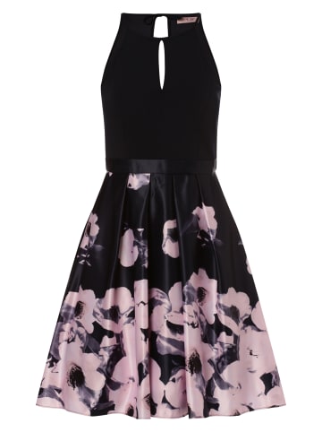 Abendkleid in marine rosa - 0002