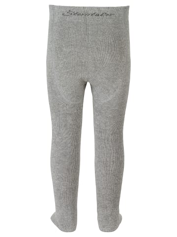 Krabbelstrumpfhose uni in silber mel.