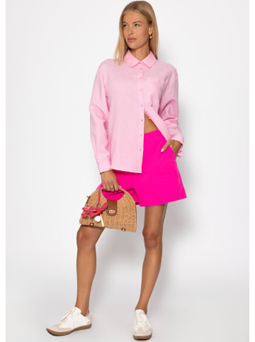 Elegante Shorts in neonpink