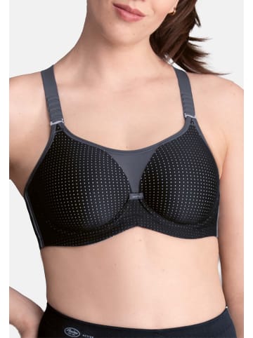 Sport-BH Performance WireX in Schwarz/Anthrazit