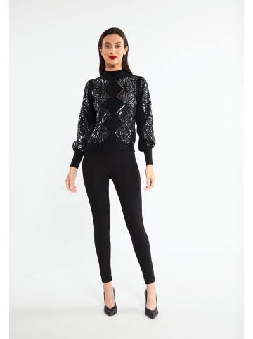 Damen Strickpullover in Schwarz