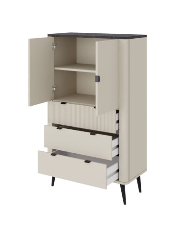 Regal Marly Kaschmir / Walnuss 90 / 40 / 142cm