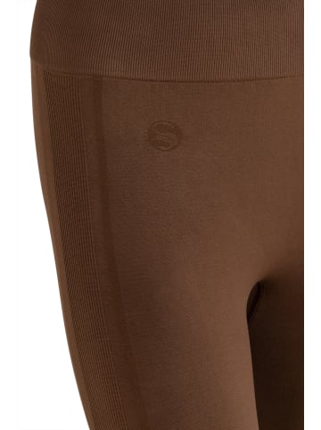 Sport Leggings High Waist Legging in braun