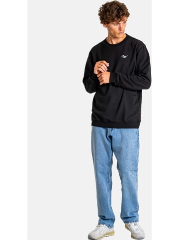 Sweatjacke "Staple Terry Crewneck" in Schwarz