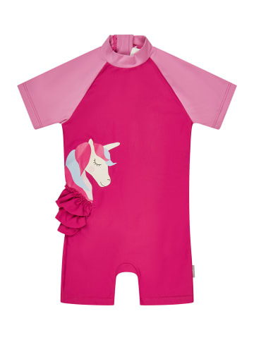Schwimmanzug Einhorn in pinkfarben