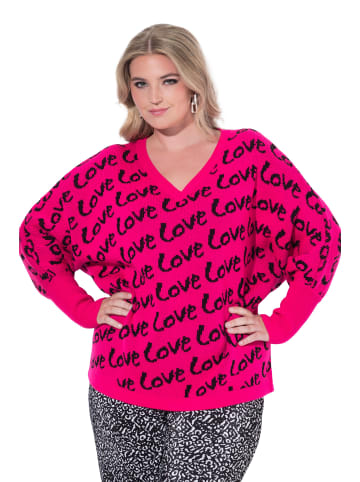 Pullover in neon berry