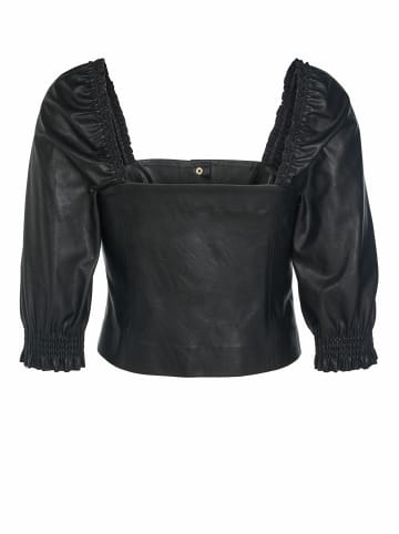 Top für Damen in schwarz