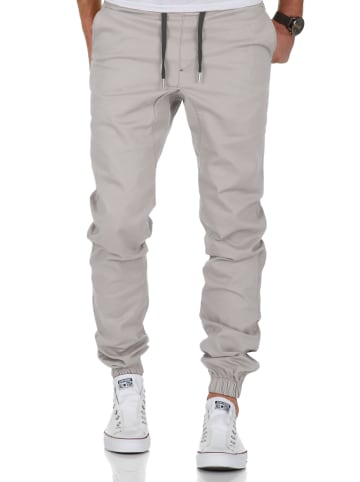 Jogger Chino AVILA in Hellgrau