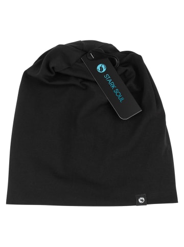 Slouch Beanie Mütze Unisex in Schwarz