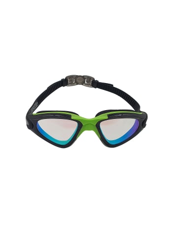 Schwimmbrille CALAIS MIRROR in schwarz-grün