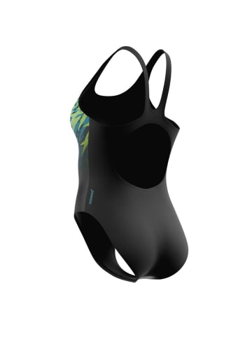Hyperboom Placement Muscleback Trainingsbadeanzug in schwarz