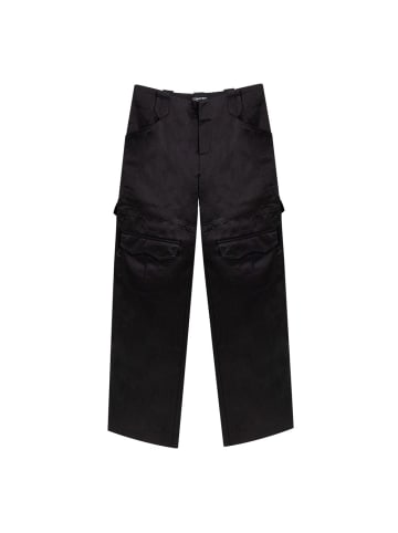 Schwarz Viskose Cargo Hose