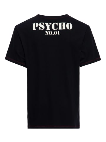 King Kerosin T-Shirt Psycho Ward in schwarz