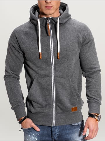 Sweatjacke BHTANSER in dunkelgrau