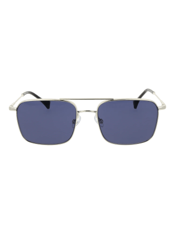 Unisex Sonnenbrillen Rechteck Silber