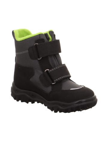 Winterstiefel HUSKY in Schwarz/Hellgrün
