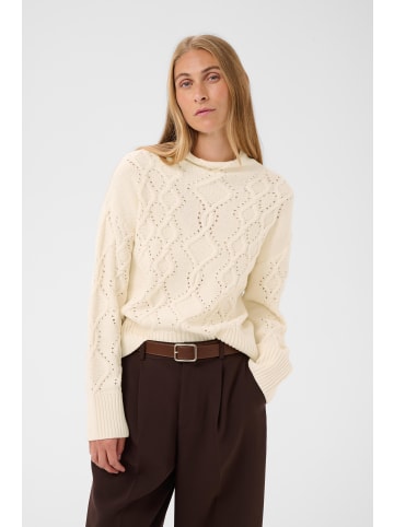 Strickpullover CharnelPW Lockere Passform in Whitecap Gray