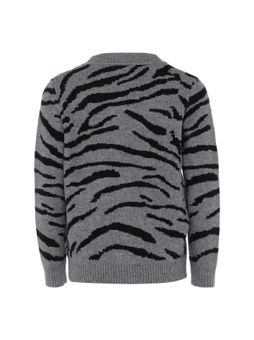 Damen Sweater in GRAU SCHWARZ